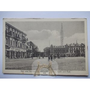 Świnoujście, Swinemunde, Mały Rynek, ok. 1920