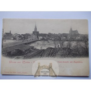 Wolin, Wollin, panorama, 1899