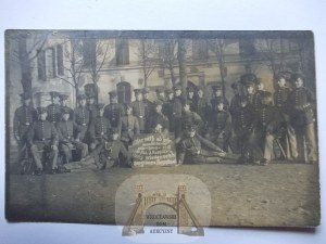 Trzebiatów, Treptow, żołnierze, prywatna kartka, ok. 1915
