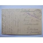 Ostroda, Osterode, Wasserstrasse, 1915