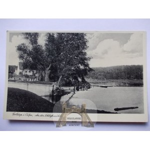 Goldap, Goldap, mill, pond, 1942