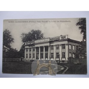 Puławy, Nowo Aleksandrya, pałac Marynki, ok. 1910