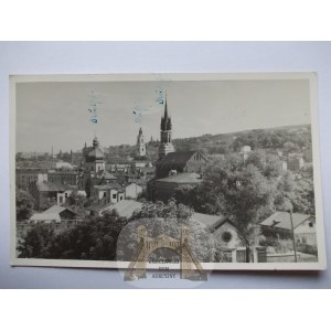 Przemyśl, panorama, kościoły 1940