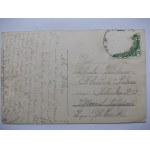 Bielsko - Biała, Bielitz, dworzec, perony, lokomotywa, pociąg, ok. 1910