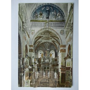 Belarus, Grodno, Bernardine Church, interior, circa 1920.