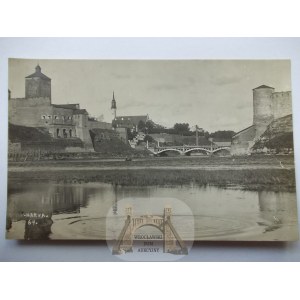Estonia, Narva, zamek, kościół, 1925