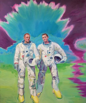 Marek DOMANIECKI (ur. 1979), Astronauts, 2023