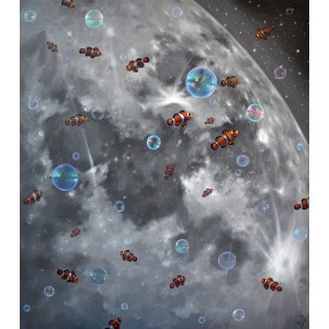 Pawel ALESZKIEWICZ (b. 1991), Moon, 2023