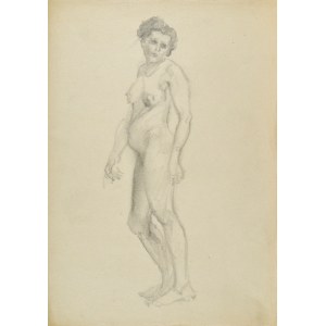 Kasper POCHWALSKI (1899-1971), Nude of a Standing Woman, 1954
