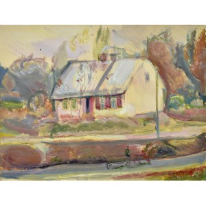 Kasper POCHWALSKI (1899-1971), Widok na dom, 1931