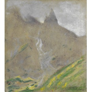 Władysław SERAFIN (1905-1988), Mönch am Morskie Oko See