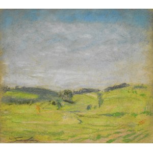 Władysław SERAFIN (1905-1988), Landschaft mit sanften Hügeln
