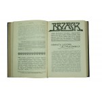 BRZASK czasopismo młodzieży polskiej, rok 1911 [numery 1-3], rok 1912 [numery 1-2 i 4-12]