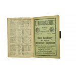 BROWNSFORD Kaźmirz - Landwirtschaftlicher Kalender des Poradnik gospodarski für das Jahr 1915, Jahr XIII