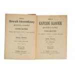 KACZOR I. - Polish-Czech, Czech-Polish pocket dictionary, Trebicz [Moravia] 1920.
