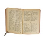 KACZOR I. - Polish-Czech, Czech-Polish pocket dictionary, Trebicz [Moravia] 1920.