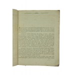 Programma na popis publiczny Królewskiego Leszczyńskiego Gimnazyum 1827, Leszno 1827r.