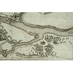 MERIAN Matthaeus - Plan miasta Głogowa z Topographia Bohemiae, Moraviae et Silesiae 1650r., miedzioryt