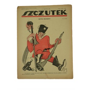 SZCZUTEK satirisch-politische Zeitschrift Jahr III, Nr. 39, 27. September 1920 Illustrationen von K. Grusa und M. Berezowska