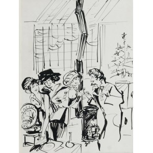 Antoni UNIECHOWSKI (1903-1976), Świąteczny toast