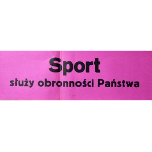 Sport służy obronności Państwa