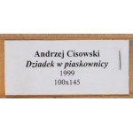 Andrzej Cisowski (1962 Białystok - 2020 Targowo), Dědeček v pískovně, 1999