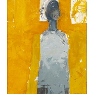 Janusz Karbowniczek (né en 1950 à Przemyśl), Figure jaune, 2009