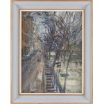Vladimir Zakrzewski (1916 St. Petersburg - 1992 Warsaw), Paris. L'Ile St. Louis, 1962