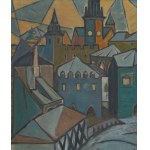 Walenty Gabrysiak (1920 - 2013), Chimneys of Nowa Huta, 1956