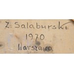 Zdzislaw Salaburski (1922 Częstochowa - 2006 Warsaw), Composition, 1970