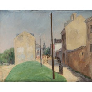 Marek Oberländer (1922 Szczerzec near Lviv - 1978 Nice), Sandomierz, 1947