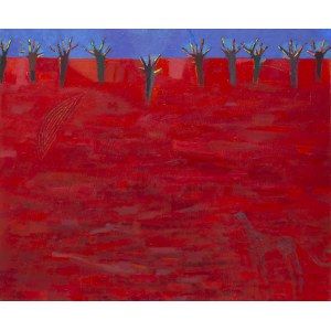 Joanna Milewicz (geb. 1954, Olsztyn), Masowien-Landschaft, 2003