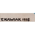 Tomasz Kawiak (nar. 1943, Lublin), Malba zanechávající stopy kolem osy, 1975