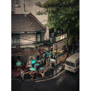 Tomaso Pignocchi (Roma 1984) Umbrellas - Bangkok