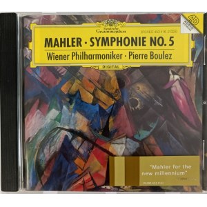 Gustav Mahler, V Symfonia / Wyk. Filharmonicy wiedeńscy, dyr. Pierre Boulez (CD)