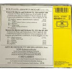 Wolfgang Amadeusz Mozart, Koncerty fortepianowe nr 20 i 25 / Wyk. Arturo Bendetti Michelangeli / Deutsche Grammophon (CD)