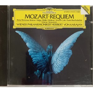 Wolfgang Amadeusz Mozart, Requiem d-moll / Wyk. Filharmonicy wiedeńscy, dyr. Herbert von Karajan / Deutsche Grammophon (CD)