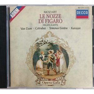Wolfgang Amadeusz Mozart, Wesele Figara / Wyk. Filharmonicy wiedeńscy, dyr. Herbert von Karajan(CD)