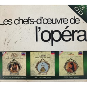 Arcydzieła opery: Mozart, Verdi, Bizet / Dyr. Herbert von Karajan, Georg Solti, Richard Pritchard (3 CD)