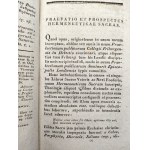 J. Hermanni Janssens - Hermeneutica Sacra - Vilnae 1830 [Wilno]