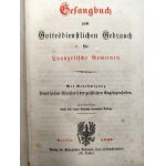 Śpiewnik ewangelicki - Berlin 1852 [ Nakładem Tajnej Królewskiej Drukarni]