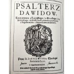 Psałterz Dawidów w przekładzie ks. Jakuba Wujka z 1594 roku [reprint]