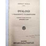 Renan E. - Dyalogi i Fragmenty Filozoficzne - Warszawa [1913]