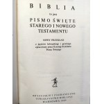 The Holy Bible is the entire Holy Scripture of the Old and New Testaments, Warsaw 1989