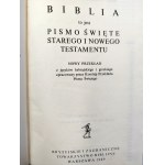 Biblia Święta to jest całe Pismo Święte Starego i Nowego Testamentu, Warszawa 1989