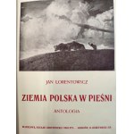 Lorentowicz J. - Ziemia Polska w Pieśni - Warszawa [1913], Oprawa artystyczna sygnowana W. Dippel