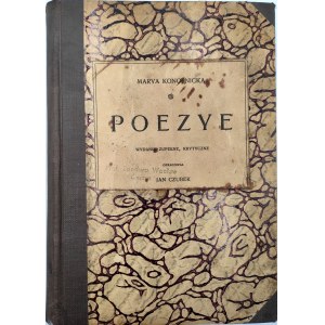 Konopnicka M. Poezye - opracował J. Czubek - Warszawa 1915