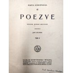 Konopnicka M. Poezye - opracował J. Czubek - Warszawa 1915
