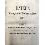Listy Maurycego Mochnackiego i brata jego Kamila - Poznań 1863 [ miedzioryt St. Łukomski]