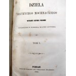 Listy Maurycego Mochnackiego i brata jego Kamila - Poznań 1863 [ miedzioryt St. Łukomski]